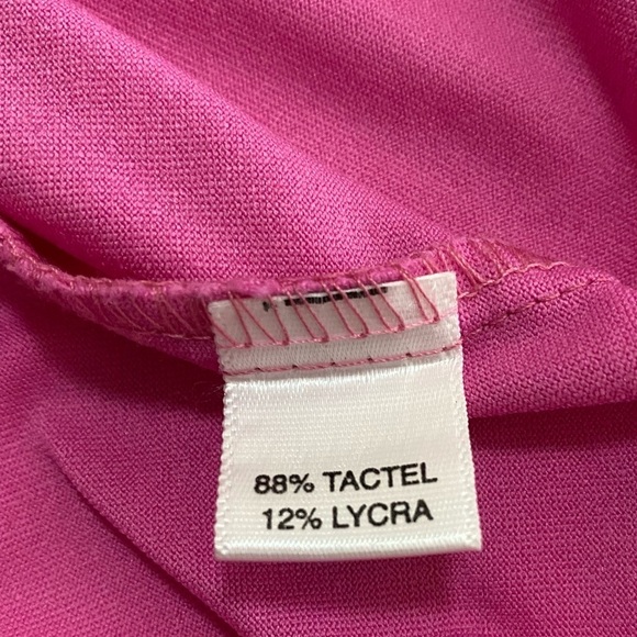 A’nue Ligne Pink Knit Tank Top Shell Size Medium Travel Capsule Summer Casual - Picture 7 of 9